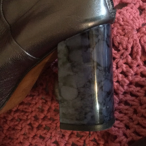 Sexy heeled Greyson black boots - Picture 3 of 3